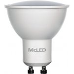 MCLED žárovka LED 7W-50 GU10 4000K 100° – Hledejceny.cz