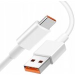 Datový kabel Xiaomi 6A 120W QC USB-C (BULK) white – Zbozi.Blesk.cz