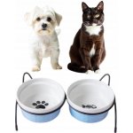 Stimex Sada dvou misek na krmení keramika 600 ml – Zboží Dáma