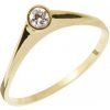 Prsteny Zlatnictví Zlatíčko Zásnubní prsten ze žlutého zlata 05.B226879