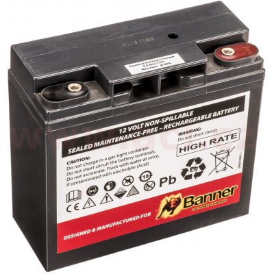 23Ah baterie AGM /náhradní baterie pro start.boostery PB 12V 2300A, PB 12/24V 2300/4600A/ | Zboží Auto