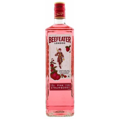 Beefeater Pink Gin 37,5% 1 l (holá láhev)