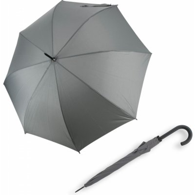 Derby Hit Long Automatik dámský holový vystřelovací deštník sv.šedý – Sleviste.cz