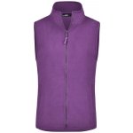James & Nicholson dámská fleecová vesta JN048 fialová – Zboží Dáma