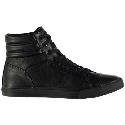 SoulCal Asti Hi Mens Trainers Black/Black – Zbozi.Blesk.cz