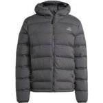 adidas Helionic Stretch Hooded Down Jacket černá – Zboží Dáma