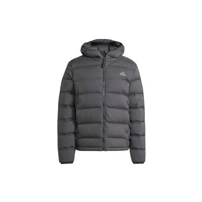 adidas Helionic Stretch Hooded Down Jacket černá – Zboží Dáma