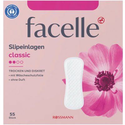 Facelle Slipové vložky Classic 55 ks – Sleviste.cz