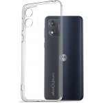 Pouzdro AlzaGuard Crystal Clear TPU Case Motorola Moto E13 čiré