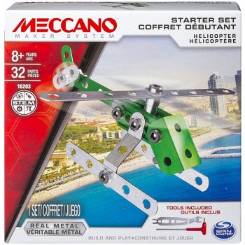 Meccano Set pro začátečníky Helikoptéra