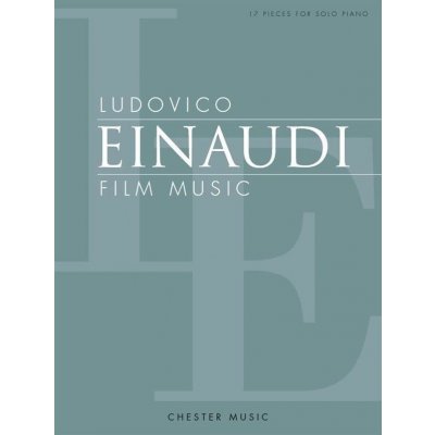 Ludovico Einaudi Film Music Piano Noty – Hledejceny.cz