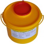 I.T.A. – Servisní s.r.o. BIOHAZARD - NÁDOBA NA INFEKČNÍ MATERIÁL 1 litr – Hledejceny.cz