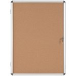 Bi-Office korková informační vitrína 720 x 980 mm – Zboží Živě