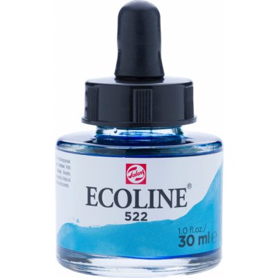 Akvarelová barva Ecoline 30 ml 522 Turquoise Blue – Hledejceny.cz