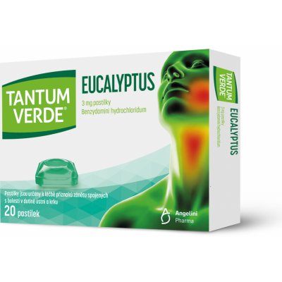 TANTUM VERDE EUCALYPTUS ORM 3MG PAS 20 – Hledejceny.cz