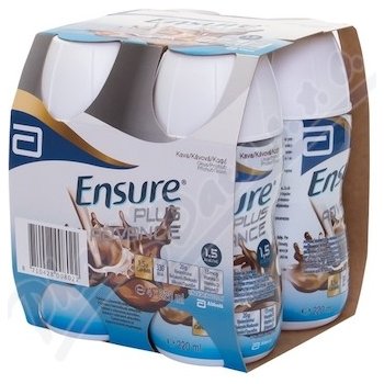 ENSURE PLUS ADVANCE KÁVOVÁ PŘÍCHUŤ POR SOL 4X220ML