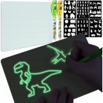 ISO Svítící tabule na kreslení GlowTab A4 – Zboží Mobilmania