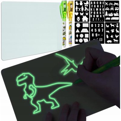 ISO Svítící tabule na kreslení GlowTab A4 – Zboží Mobilmania