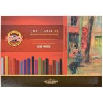 Koh-i-noor křídy (pastely) olejové umělecké GIOCONDA souprava 36 ks – Zboží Dáma