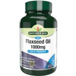 Natures Aid Lněný olej 1000 mg 90 softgels – Hledejceny.cz