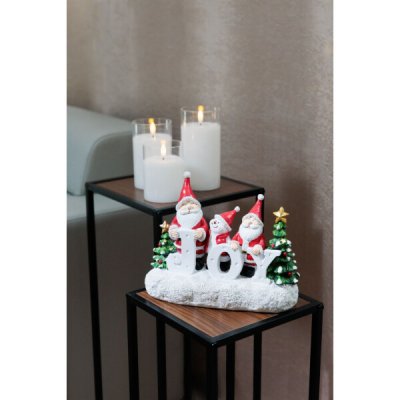 Dekorace MagicHome, Santa JOY, 11x24.5x19.5 cm – Hledejceny.cz
