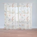 Sablio Záclony Sváteční dílna: 2ks 150x250cm – Hledejceny.cz