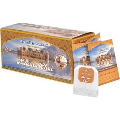 EVEREST AYURVEDA Royal India Masala Chai čaj 30 sáčků – Hledejceny.cz