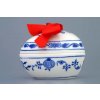 Cibulák Vajíčko s překvapením 9,5 cm originální cibulákový porcelán Dubí, cibulový vzor, 70566