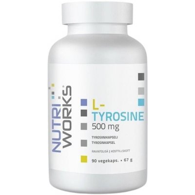 NutriWorks L-Tyrosine 500 90 kapslí