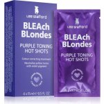 Lee Stafford Bleach Blonde Purple Reign Hot Shots tónovací kúry 4 x 15 ml – Sleviste.cz