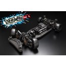 Yokomo YD-2SX RWD Kit driftovacího podvozku grafitové šasí 1:10