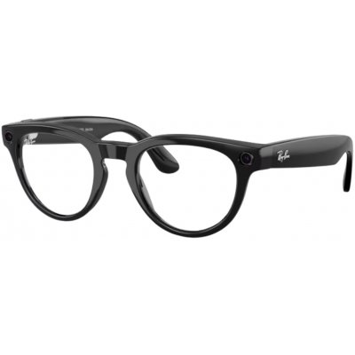 Meta RAY-BAN Meta Headliner Standard Smart Glasses Gen 2 - Shiny Black, Clear to Sapphire Transi 0RW4013601/MF50 – Sleviste.cz