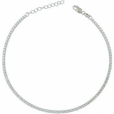 InfinitySilver Stříbrný zirkonový řetízek na nohu SB19136722+ – Zboží Mobilmania