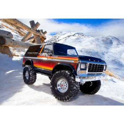 Traxxas RC auto TRX-4 Ford Bronco 1979 TQi RTR Sunset TRA82046-4-SNS 1:10 – Zboží Mobilmania