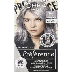 L'Oréal Paris Préférence Vivid Colors barva na vlasy na barvené vlasy na všechny typy vlasů 9,112 Smokey g ey 60 ml