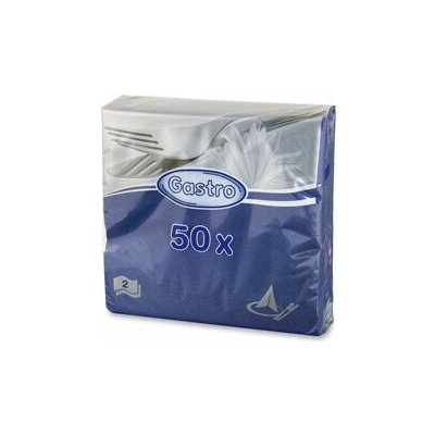 Wimex Papírové ubrousky 2V 33x33 cm 50 ks modré – Zboží Dáma