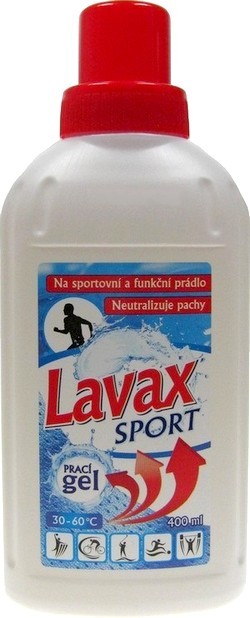 Lavax Sport prací gel na sportovní a funkční prádlo 400 ml od 40 Kč -  Heureka.cz