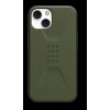 Pouzdro a kryt na mobilní telefon Apple UAG Civilian iPhone 14 Plus olivové