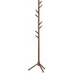 ČistéDřevo Dřevěný stojanový věšák 175 cm - hnědý – Hledejceny.cz