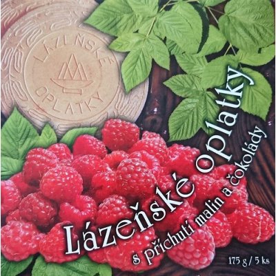Clip Lázeňské oplatky malina v čokoládě 175 g – Zboží Mobilmania