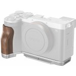 SmallRig L-Shape Mount Plate with Wooden Handle for Sony Alpha 7C II / Alpha 7CR 4796 – Zbozi.Blesk.cz