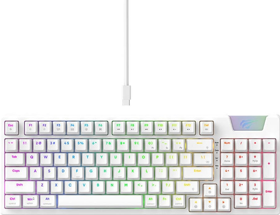 Havit Gamenote KB885L RGB white