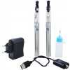 Set e-cigarety GoTech eGo CE5 1100 mAh Stříbrná 2 ks