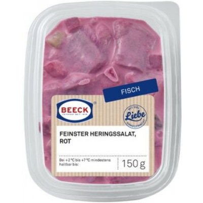 Deutshe See Sleďový salát červený 150 g – Zboží Dáma