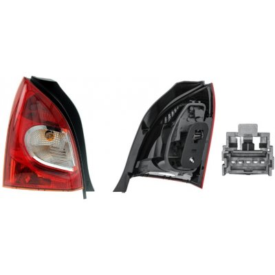 ZADNÍ SVĚTLO, LAMPA LEVÉ RENAULT TWINGO (N), 11.11-11.14 OE: 265550521R 2VA010938031 Hella – Zbozi.Blesk.cz