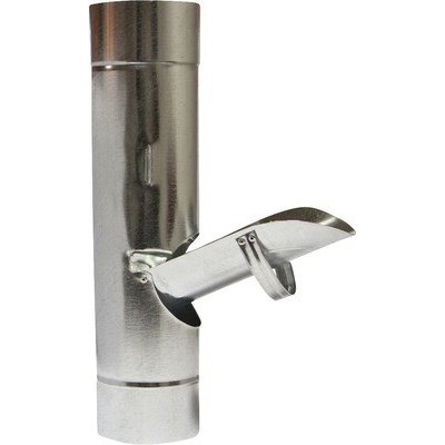 Bravo Okapová odbočka do sudu 100 mm plech pozink – Sleviste.cz