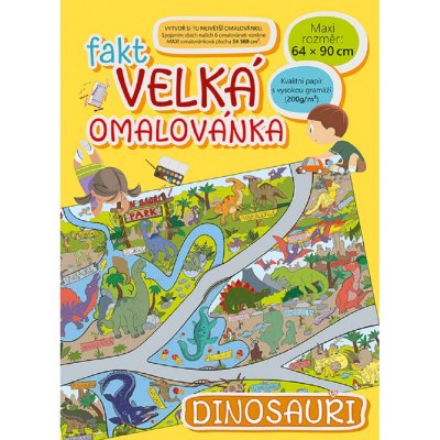 Baloušek Fakt velká omalovánka DINOSAUŘI 341984