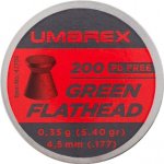 Diabolky Umarex Green Flathead Pb Free 4,5 mm 200 ks – Zboží Dáma