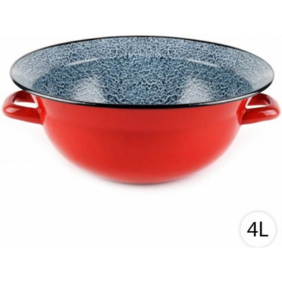 Perfect Home Smaltovaná miska Vandlík červená 4 l 34 cm – Zbozi.Blesk.cz