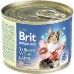 Brit Premium by Nature Cat Turkey with Lamb 200 g – Hledejceny.cz